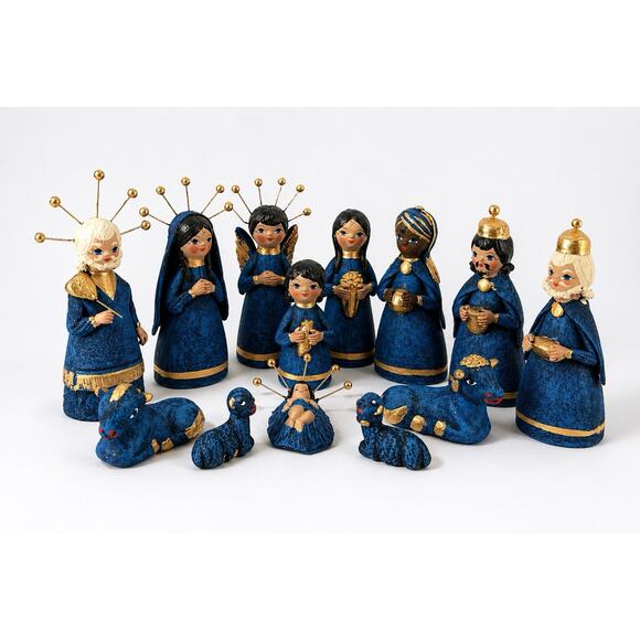 Unbranded Other - Holy Family Nativity Figurine 6” Mary Joseph Baby Jesus Religious Statue